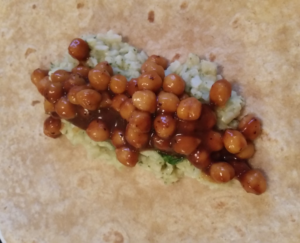 Barbecue Chickpea Burrito - Eat-In with YiaYia