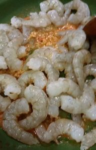 Shrimp with Vegan Jambalaya - Eat-in With YiaYia