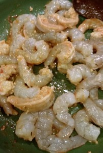 Shrimp with Vegan Jambalaya - Eat-in With YiaYia